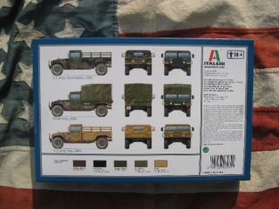 Italeri 6484 M1097 A2 Cargo Carrier 